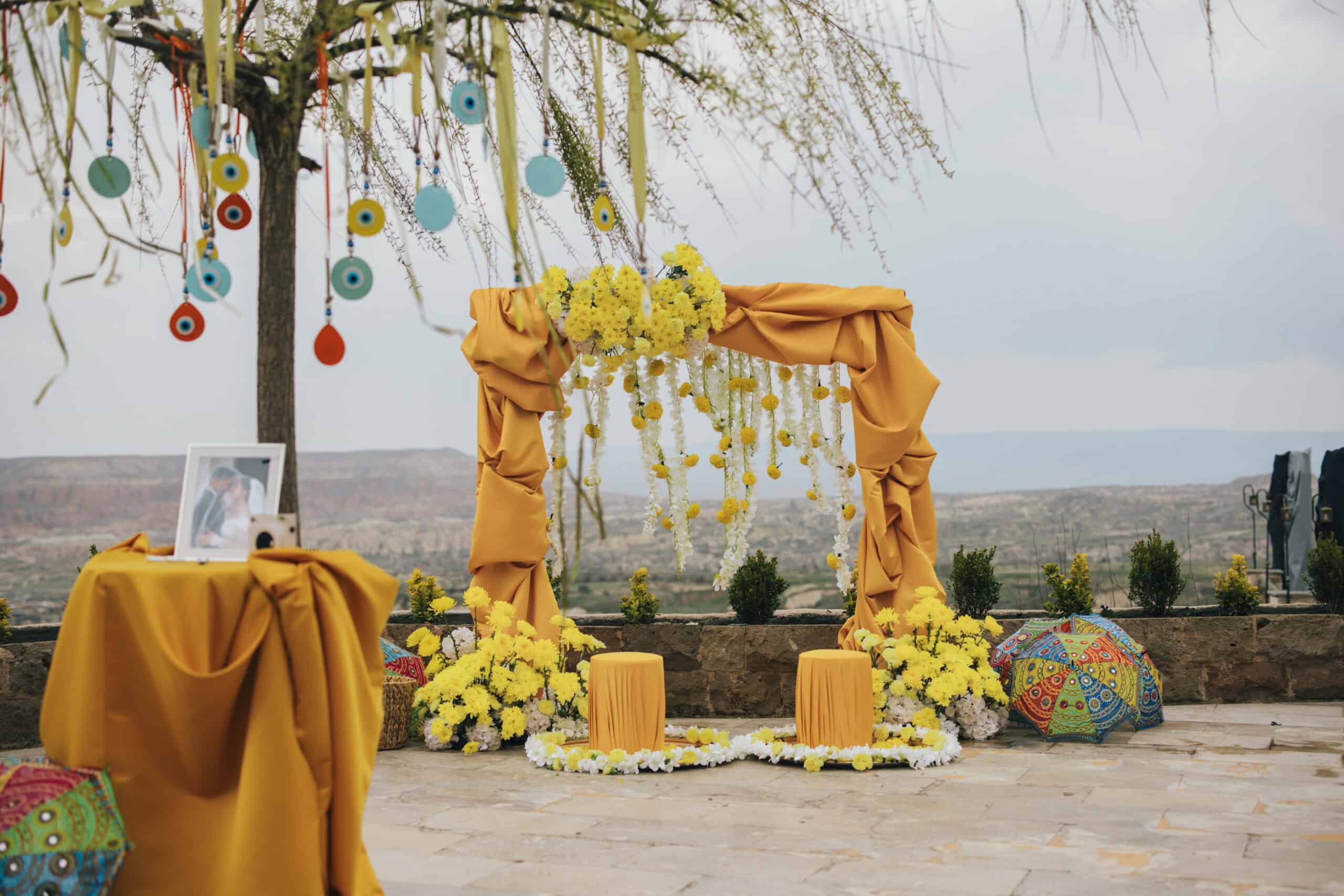 Millstone Cave Suites wedding venue with a view