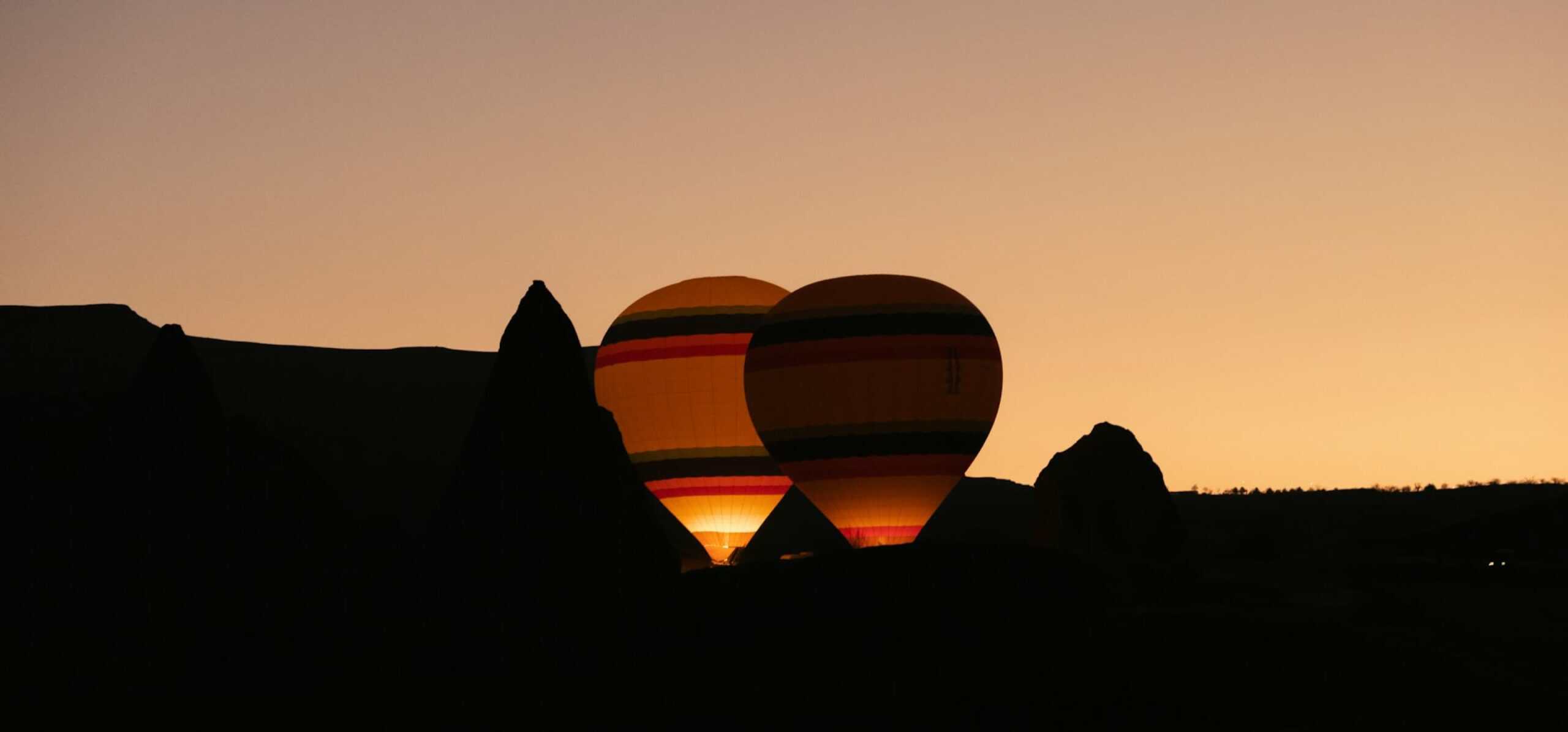 Millstone Cave Suites hot air balloon tours